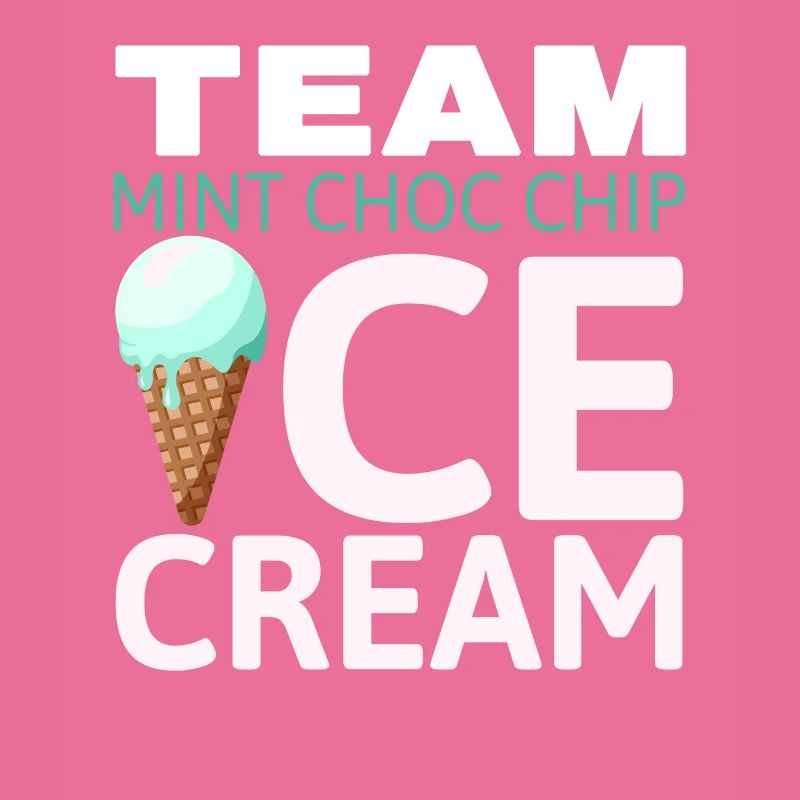 Team Mint Choc Eiswaffel Eiscreme Eis