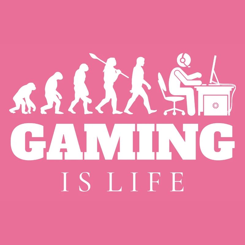 Gaming Gamer Evolution Geschenk