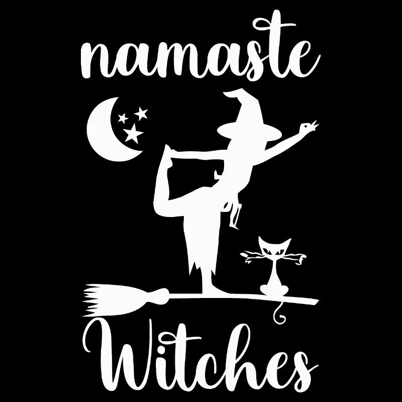 Halloween Namaste Witch Geschenkidee