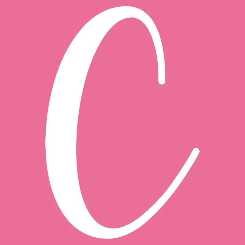 Calligraphie, initiale C