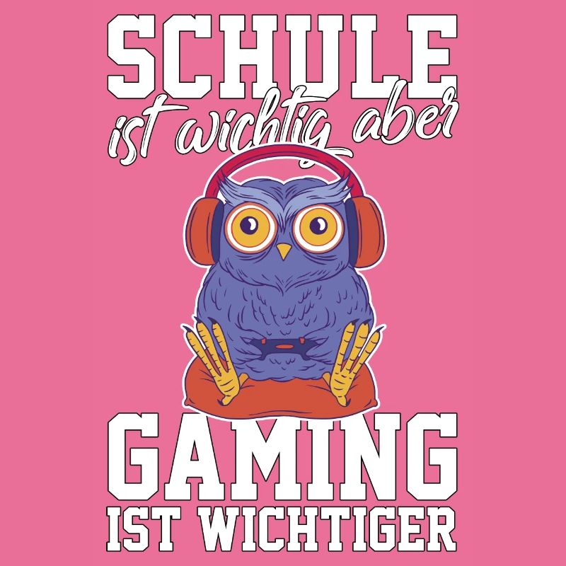 Gaming Eule - Computerspiele Videospiele Schule