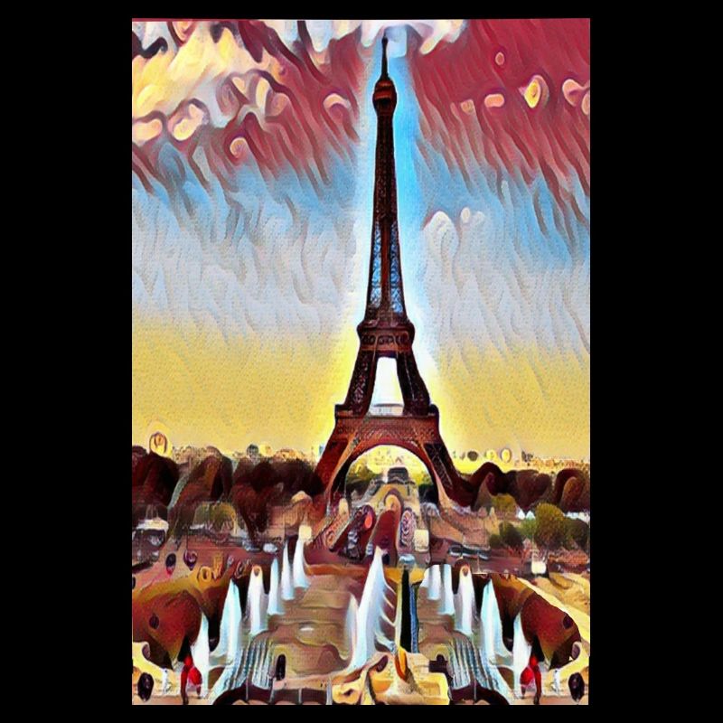Eiffel Tower Paris Picture Paint