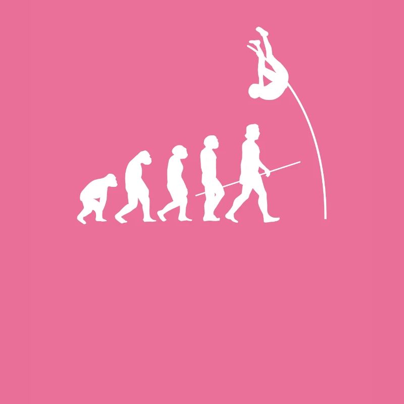 Evolution Pole Vault Shirt Gift