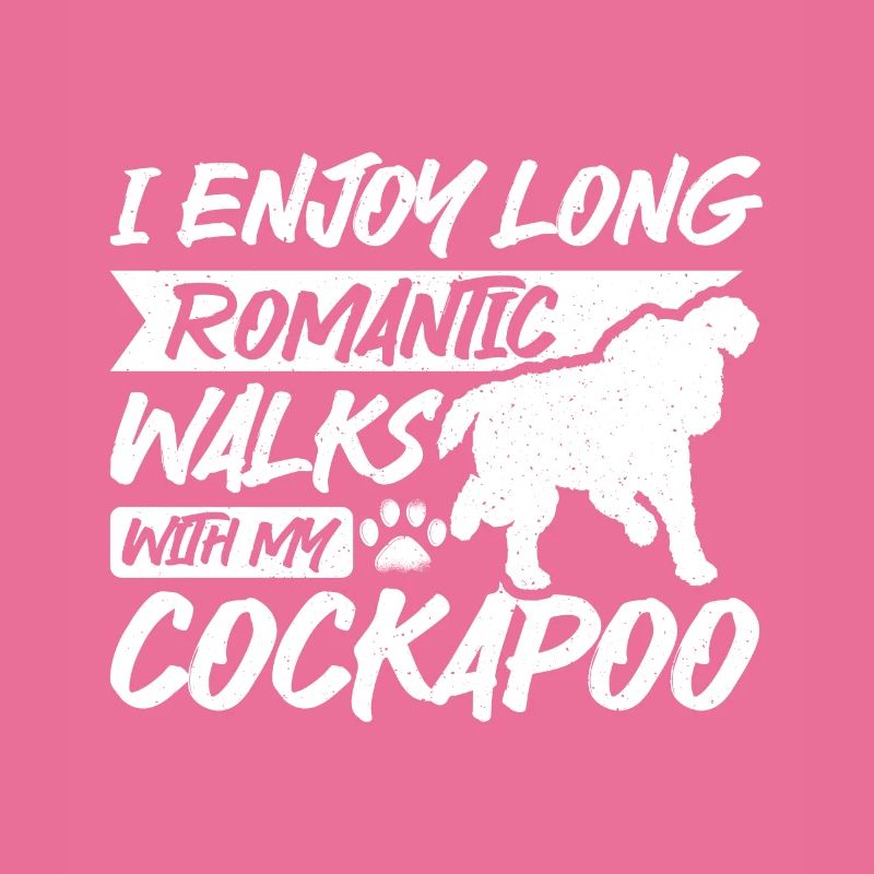 Long romantic walks with my cockapoo