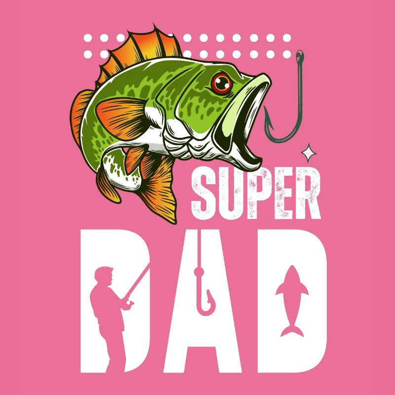 Super Dad Pêche Poisson Géant