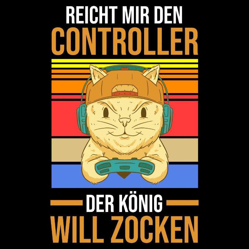 Reicht Mir Den Controller Der König Will Zocken