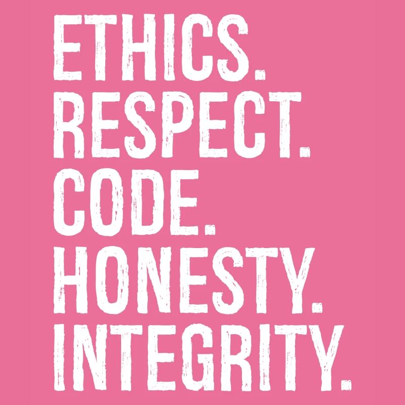 Éthique Respect Code Honnêteté Intégrité