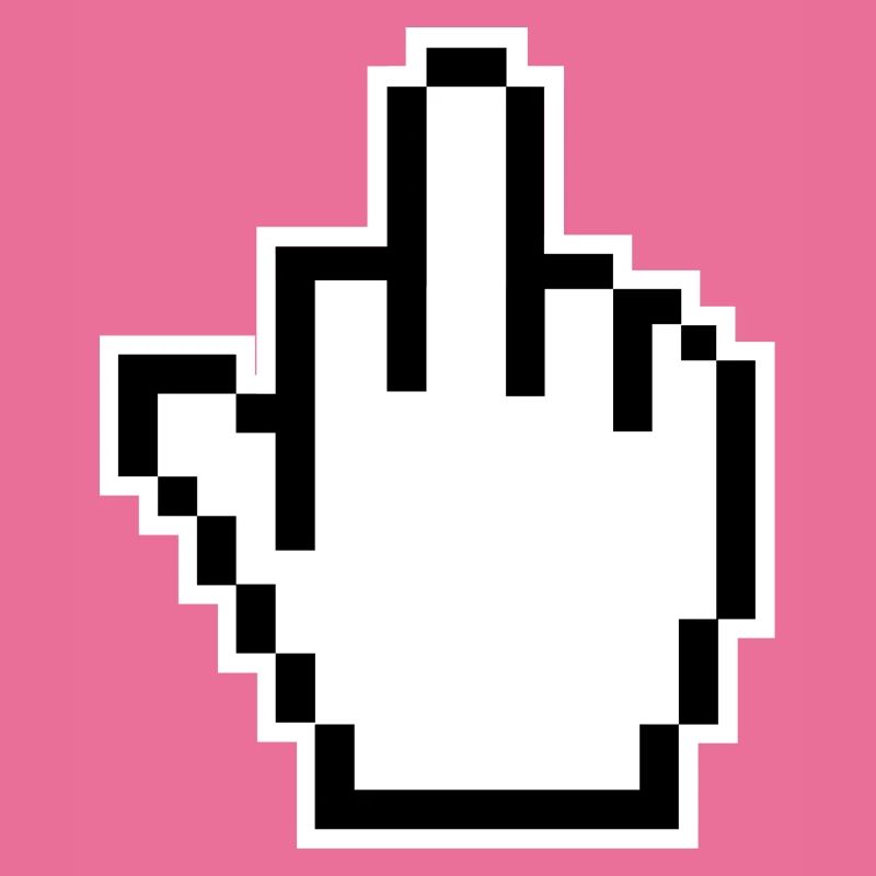 Mittelfinger Cursor Middlefinger