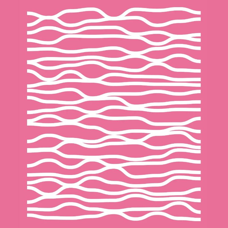 Zebra Wave Stripe Pattern
