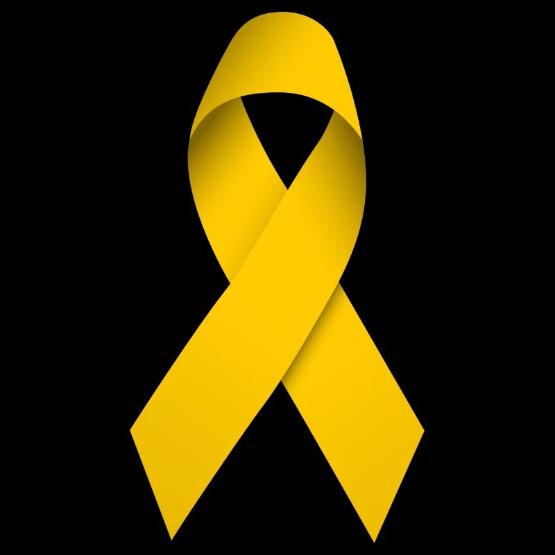 Conception du ruban de solidarité jaune