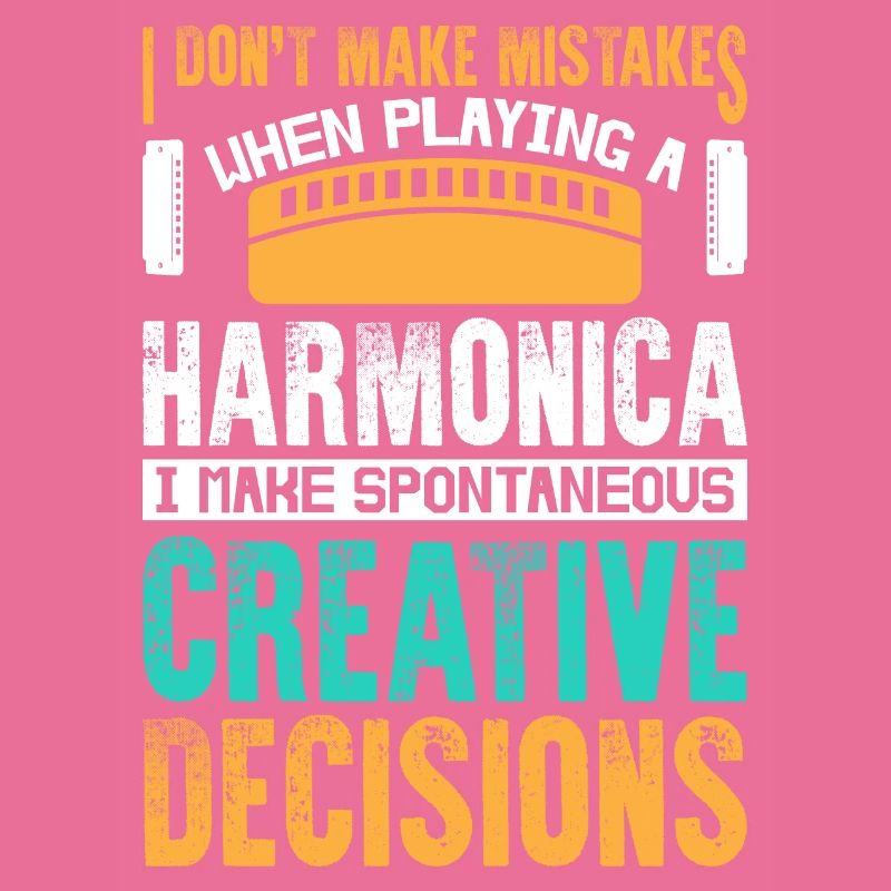 I Don't Make Mistakes When Playing Harmonica