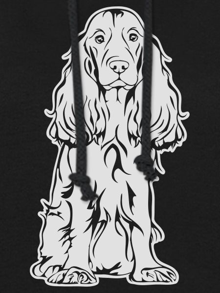 COCKER SPANIEL sitzend
