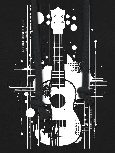Ukulele Zeichnung