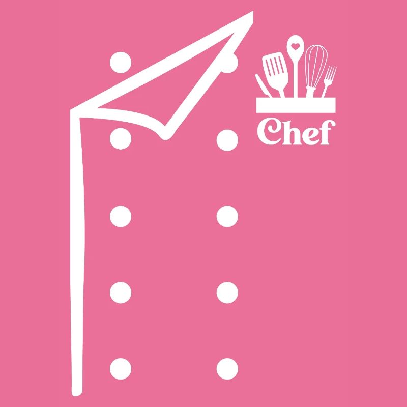 Funny Chef Head Chef Baker Chef Uniform With Tools