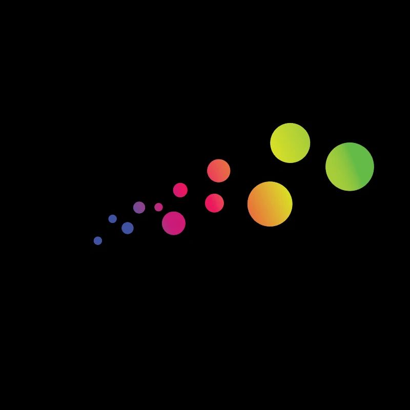 rainbow bubbel