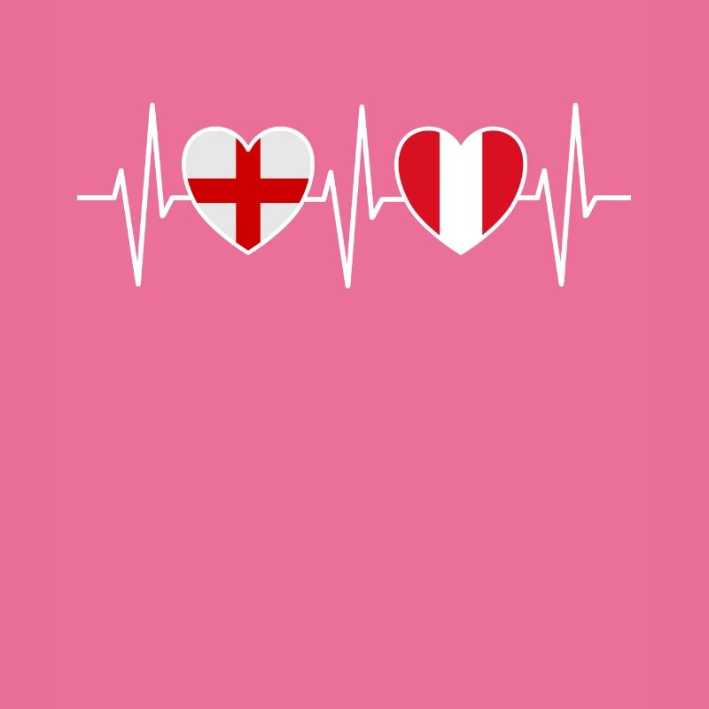 Angleterre et Pérou Drapeau péruvien Drapeaux