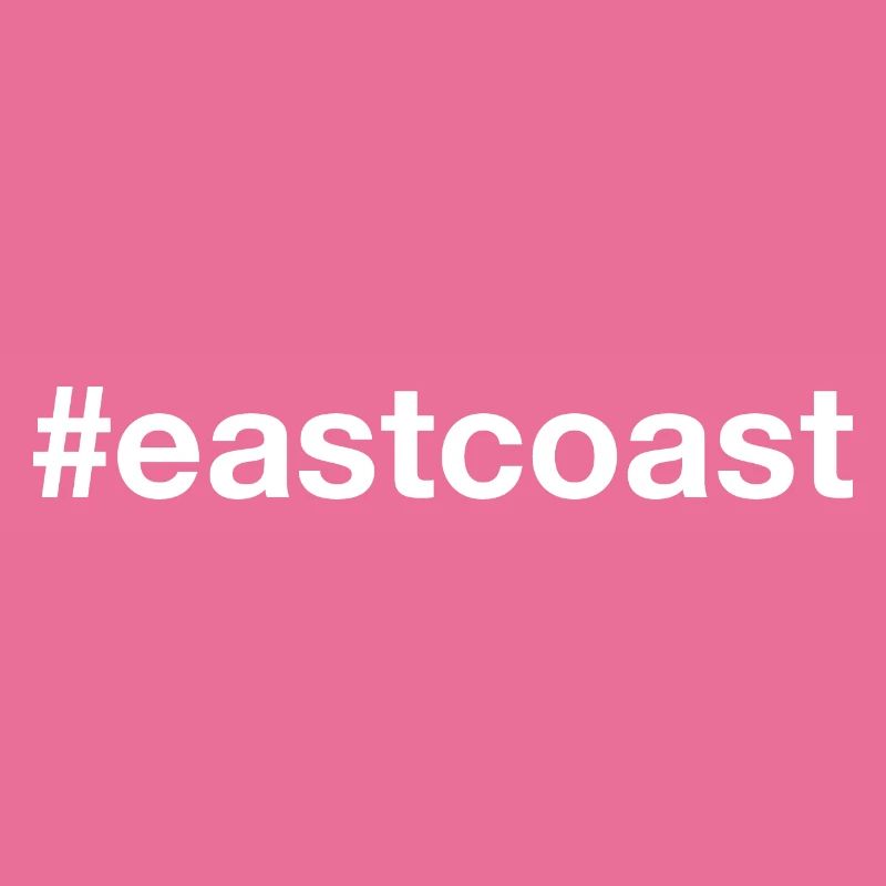 Hashtag de la côte est