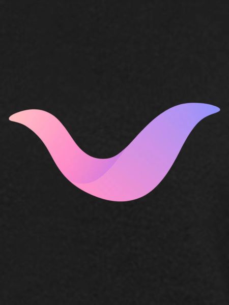 Gradient Swoosh-Nebel