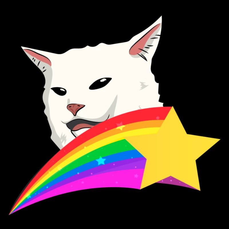 Regenbogenkatze