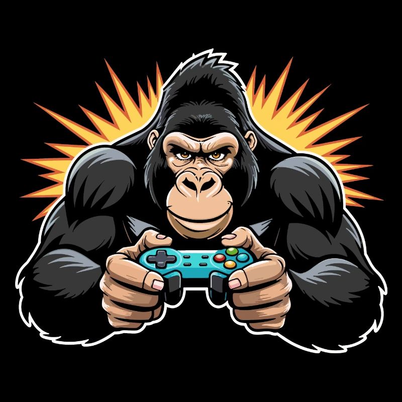 Gorille de jeu