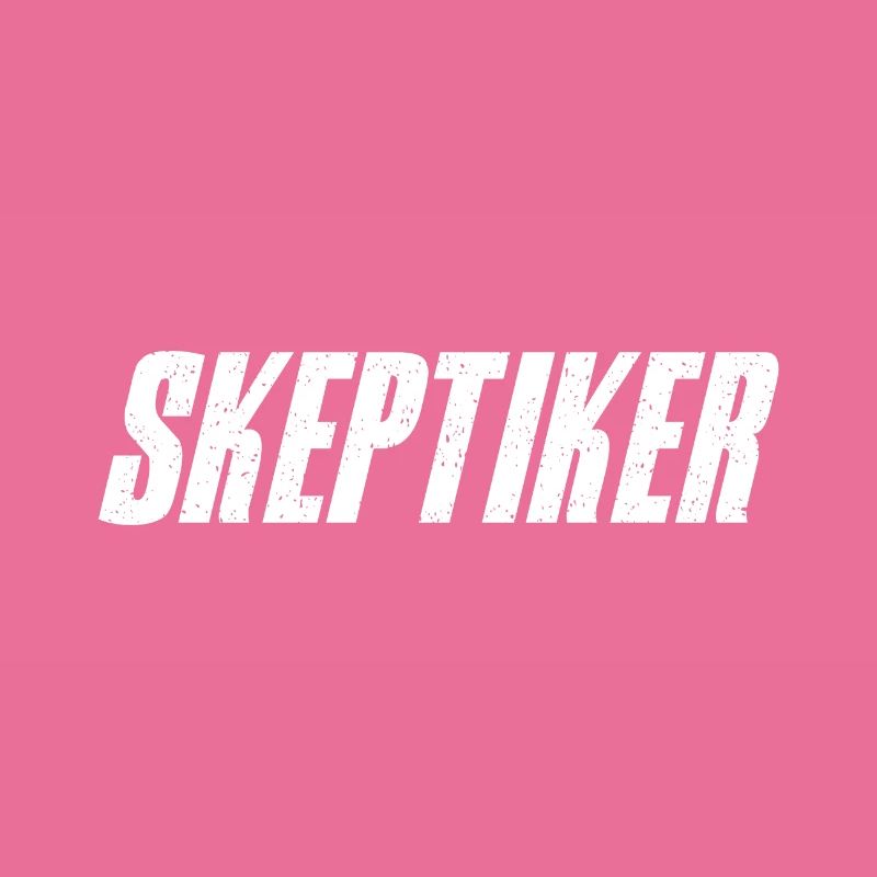 Skeptiker Statement Design Geschenkidee