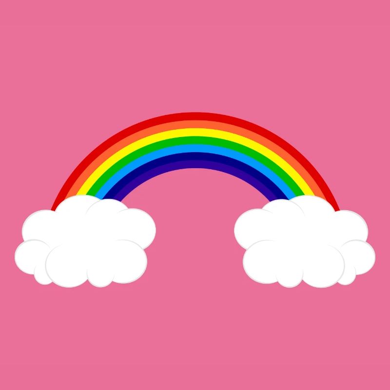 rainbow clouds