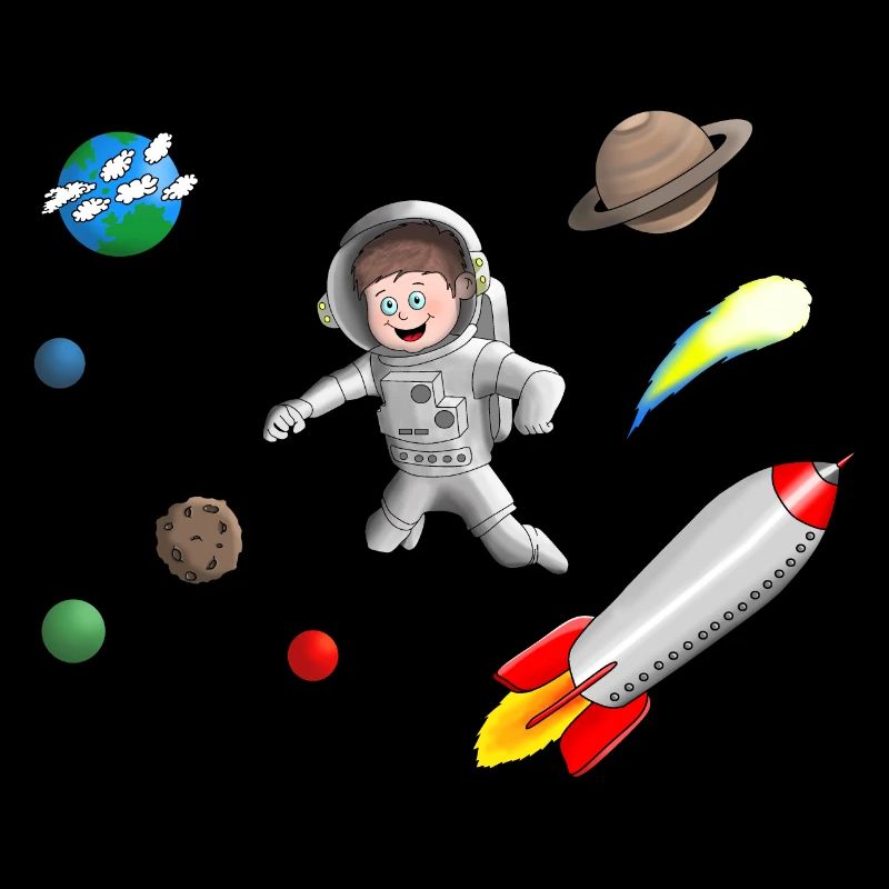 Space - Garçon astronaute