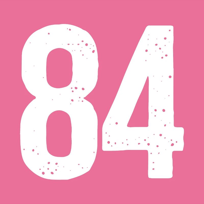 84 Numéros Blanc
