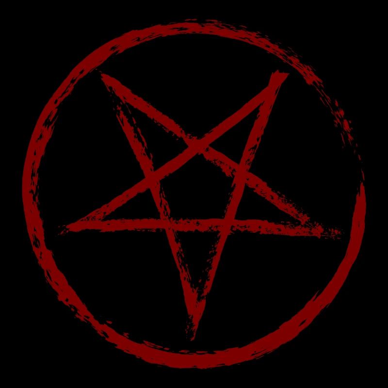Pentagramm Rot