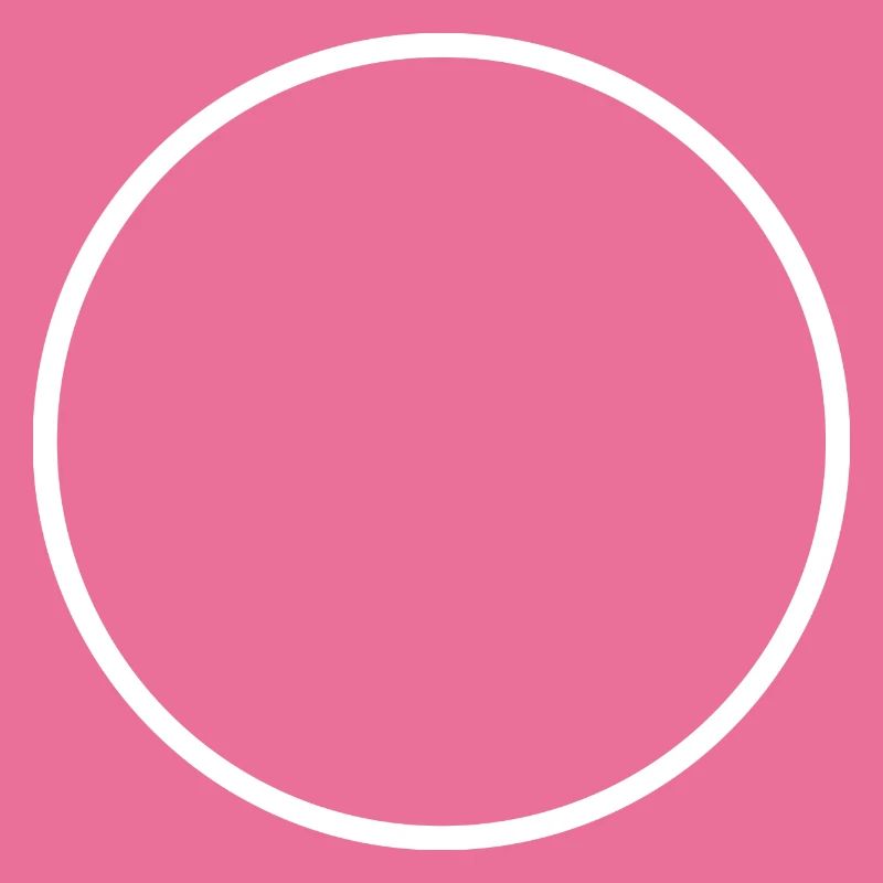 White Round Circle