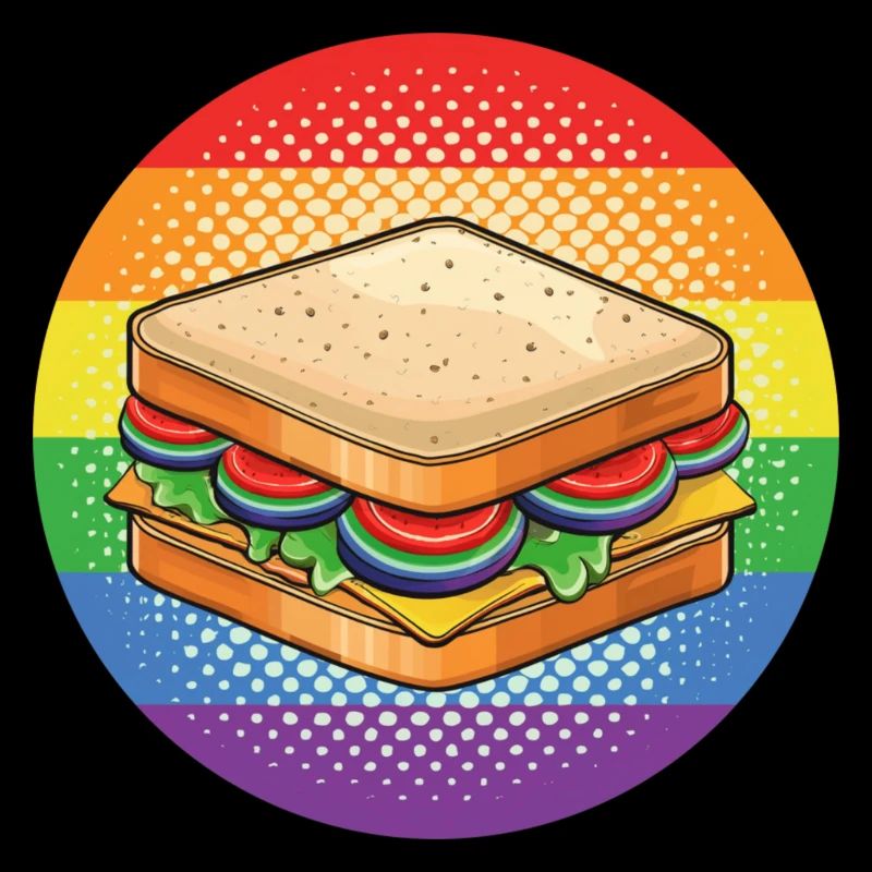 LGBTQ Sandwich