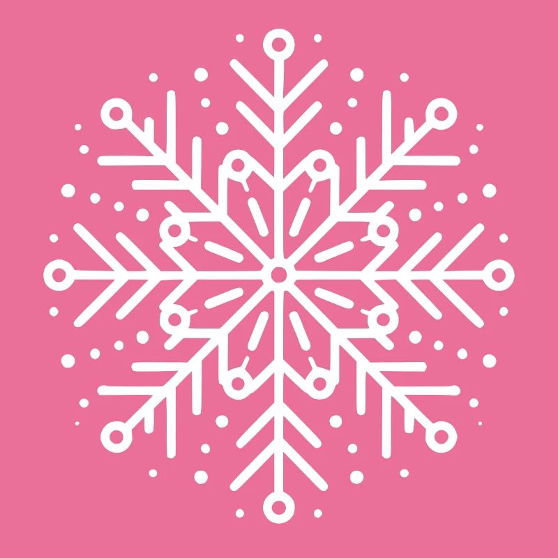 Flocon de neige d’hiver