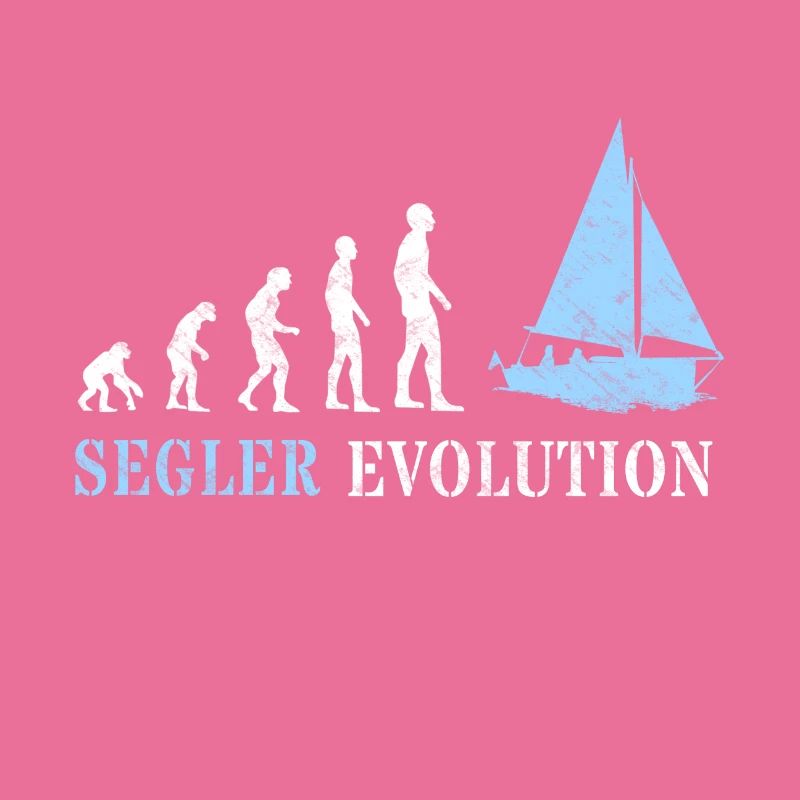 Evolution de la voile Evolution du marin
