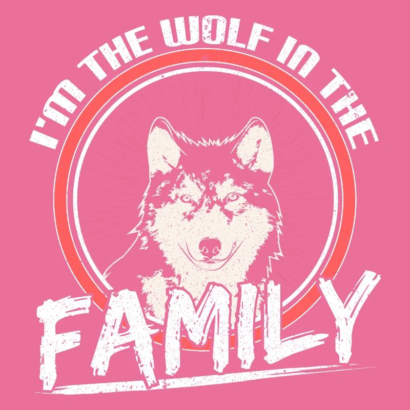 Wolf Heulen Mond Geschenk