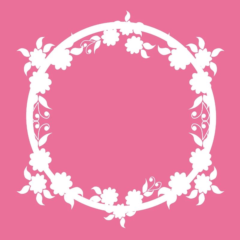 Ornaments Circular frame Basic text