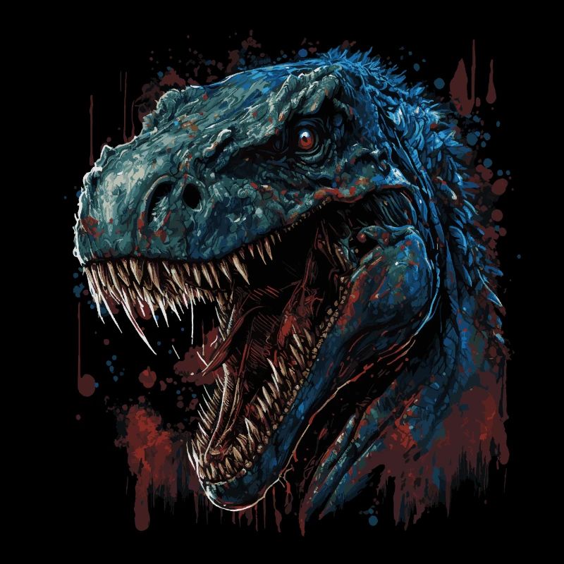 T-Rex hat schlechte Laune