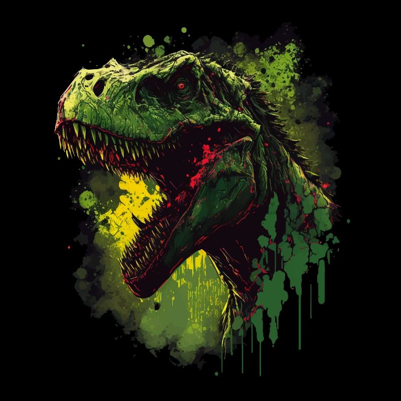 T-Rex hat schlechte Laune