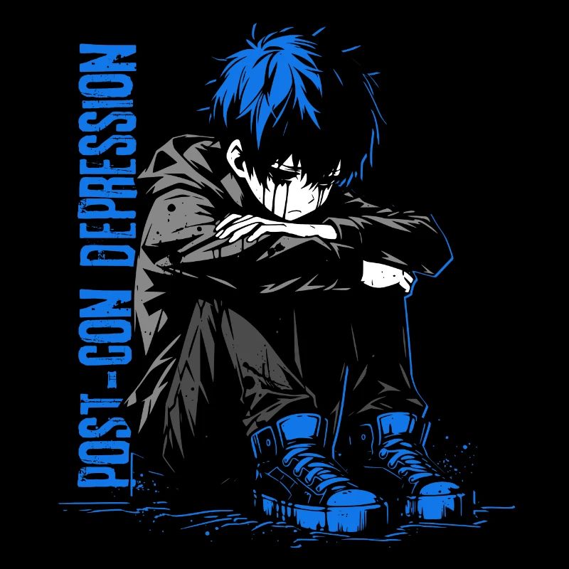 Anime Manga Garçon // Post-Con Dépression // AS010