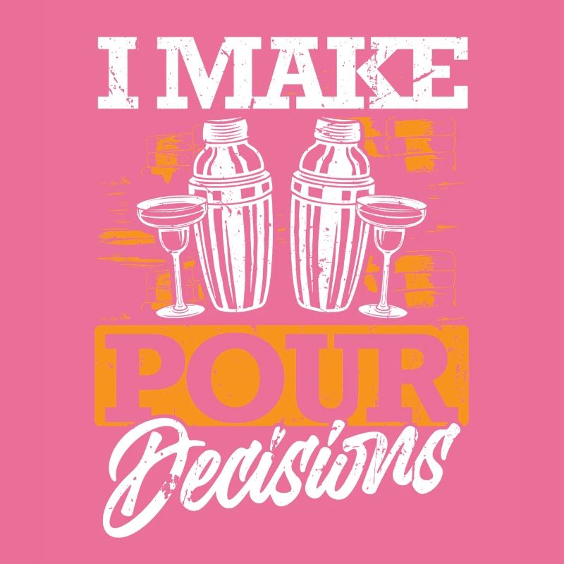 Barkeeper Barmann I Make Pour Decisions
