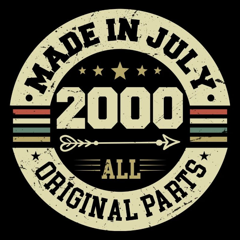 July 2000 Birthday Gift 2000 I Made in July
