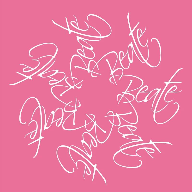 Beate Name Name Mandala