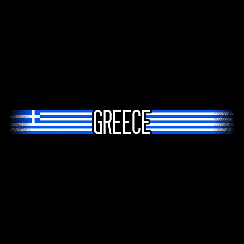 Grèce Drapeau / bannière 004 dessins ronds