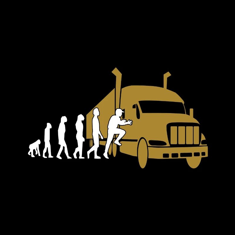 Truck Driver Evolution Trucker