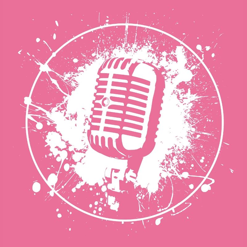 Retro Mic Splash