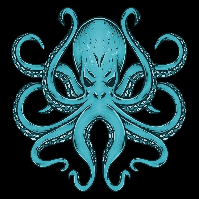 Squid octopus octopus squid sea gift