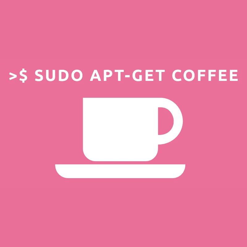 Lustiges Linux Kaffee Admin Shirt Pinguin Coder