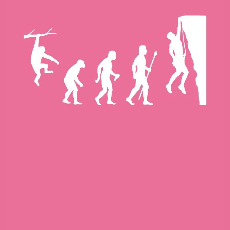 Evolution de l'escalade drôle