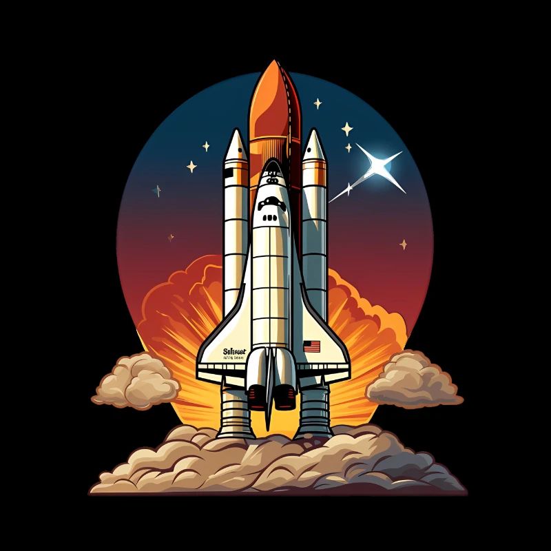 Spaceshuttle Raumfahrt