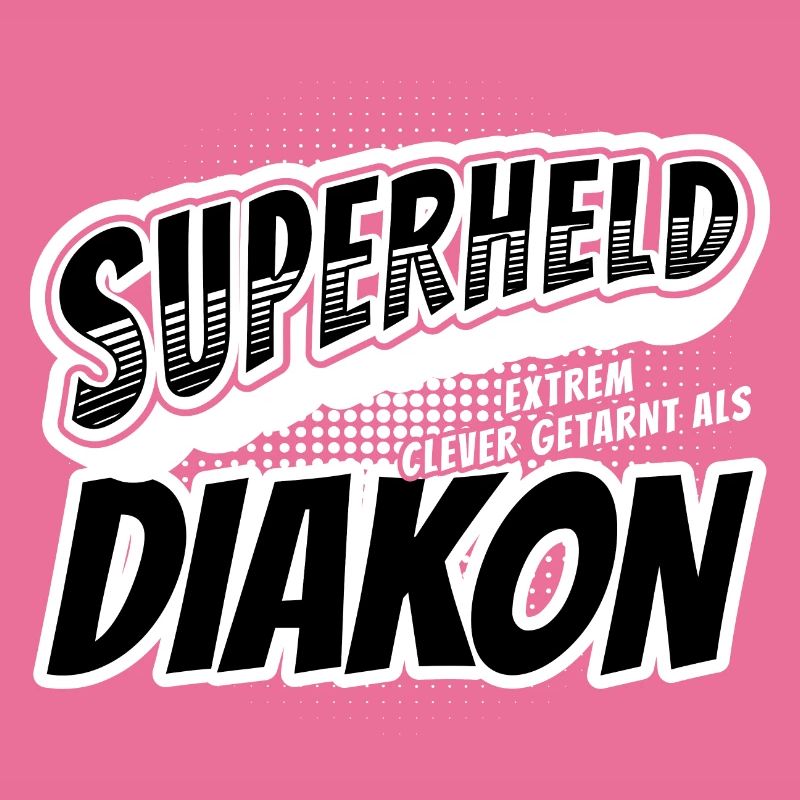 Superheld, clever getarnt als Diakon