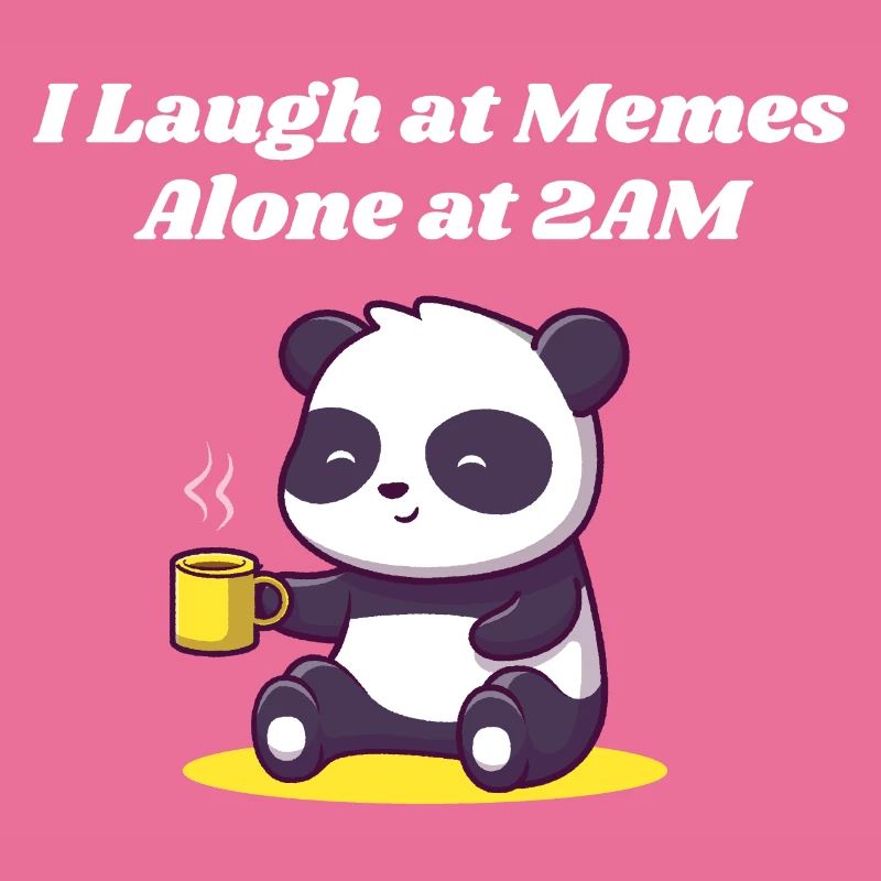 Je ris seul à 2 heures du matin.